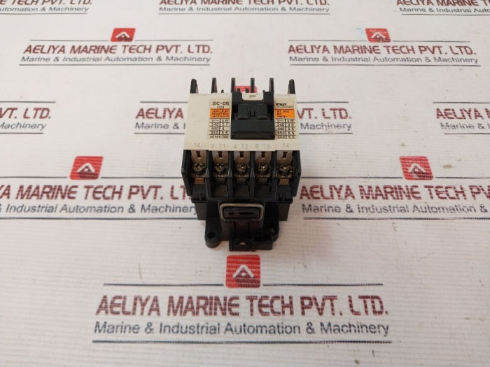 Fuji Electric Sc-05 Contactor 4Nc0G0#20, 400-440V 60Hz