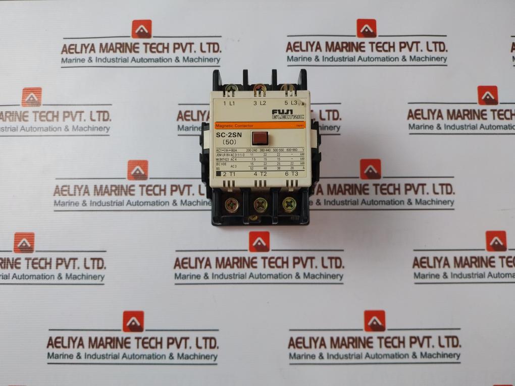 Fuji Electric Sc-2Sn [50] Magnetic Contactor 100-110V 60Hz