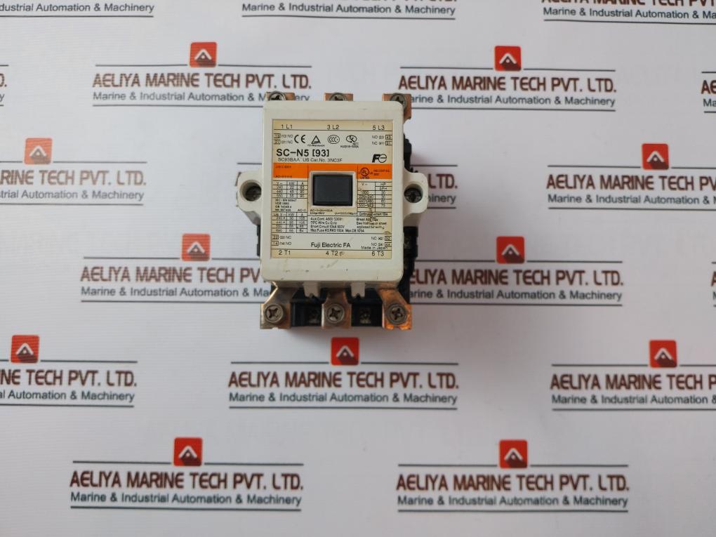 Fuji Electric Sc-n5 [93] Magnetic Contactor 150A 100-127V 50/60Hz