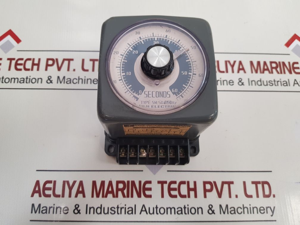 Fuji Electric Sm-a Motor Time Relay Sm 50 60 Hz