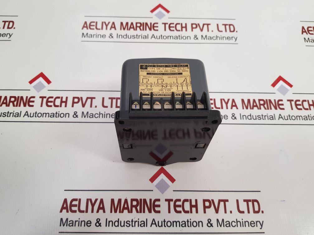 Fuji Electric Sm-a Motor Time Relay Sm 50 60 Hz