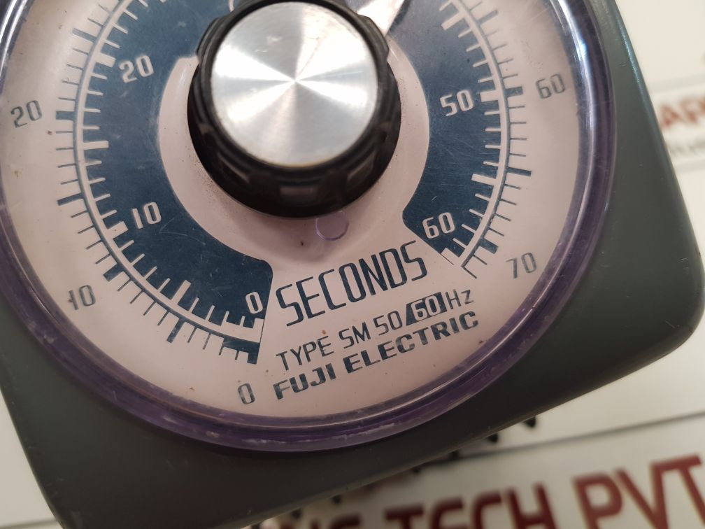 Fuji Electric Sm-a Motor Time Relay Sm 50 60 Hz