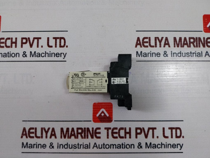 Fuji Electric St7P-2 Time Relay With Base 3A 240Vac