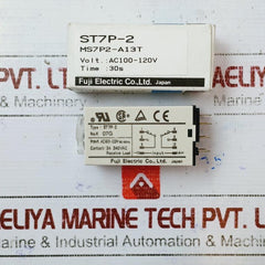 Fuji Electric St7P-2 Timer Relay 0-30 Sec Ms7P2-a13T
