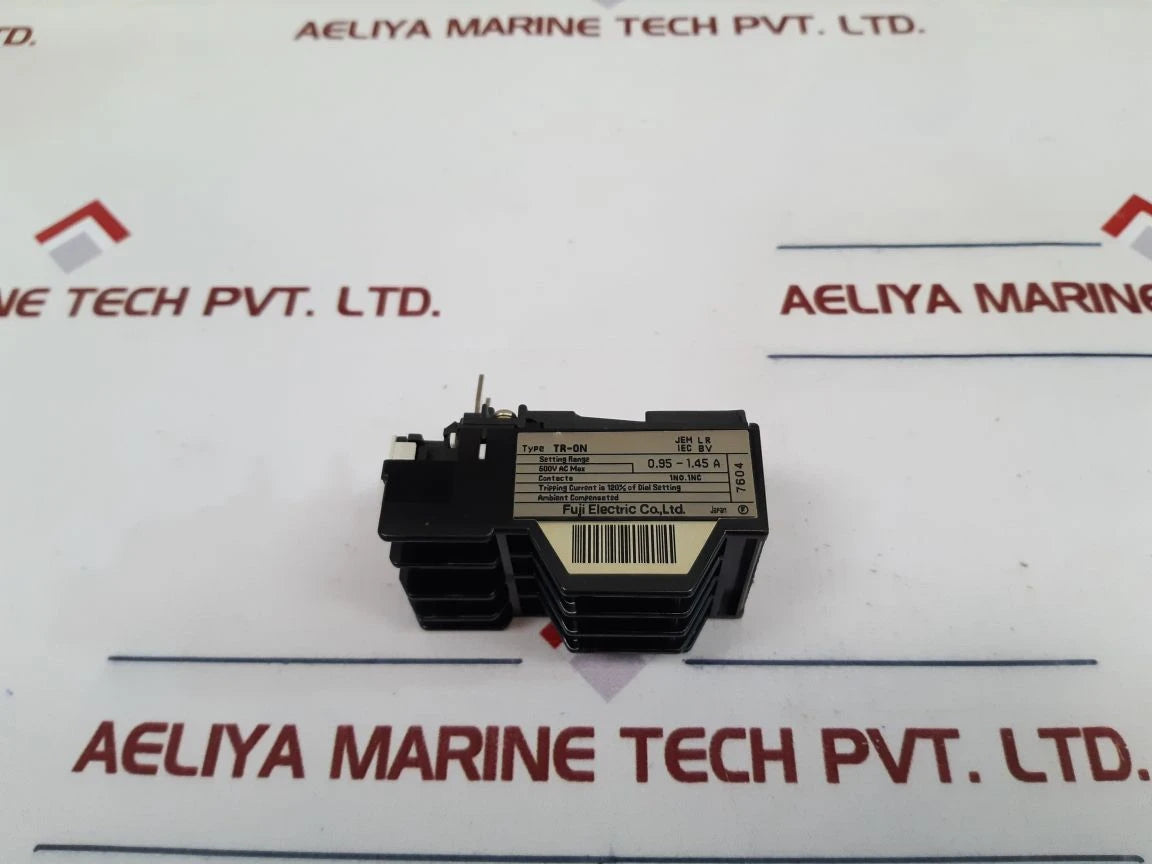 Fuji Electric Tr-0N Thermal Overload Relay 0.95-1.45A New