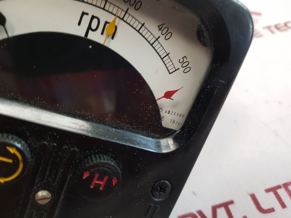 Fuji Seimitsu Denki Sksm-5 0 To 500 Rpm Meter