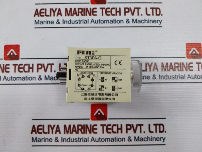 Fuji St3Pa-g Time Relay 0-4Min Ac 220V