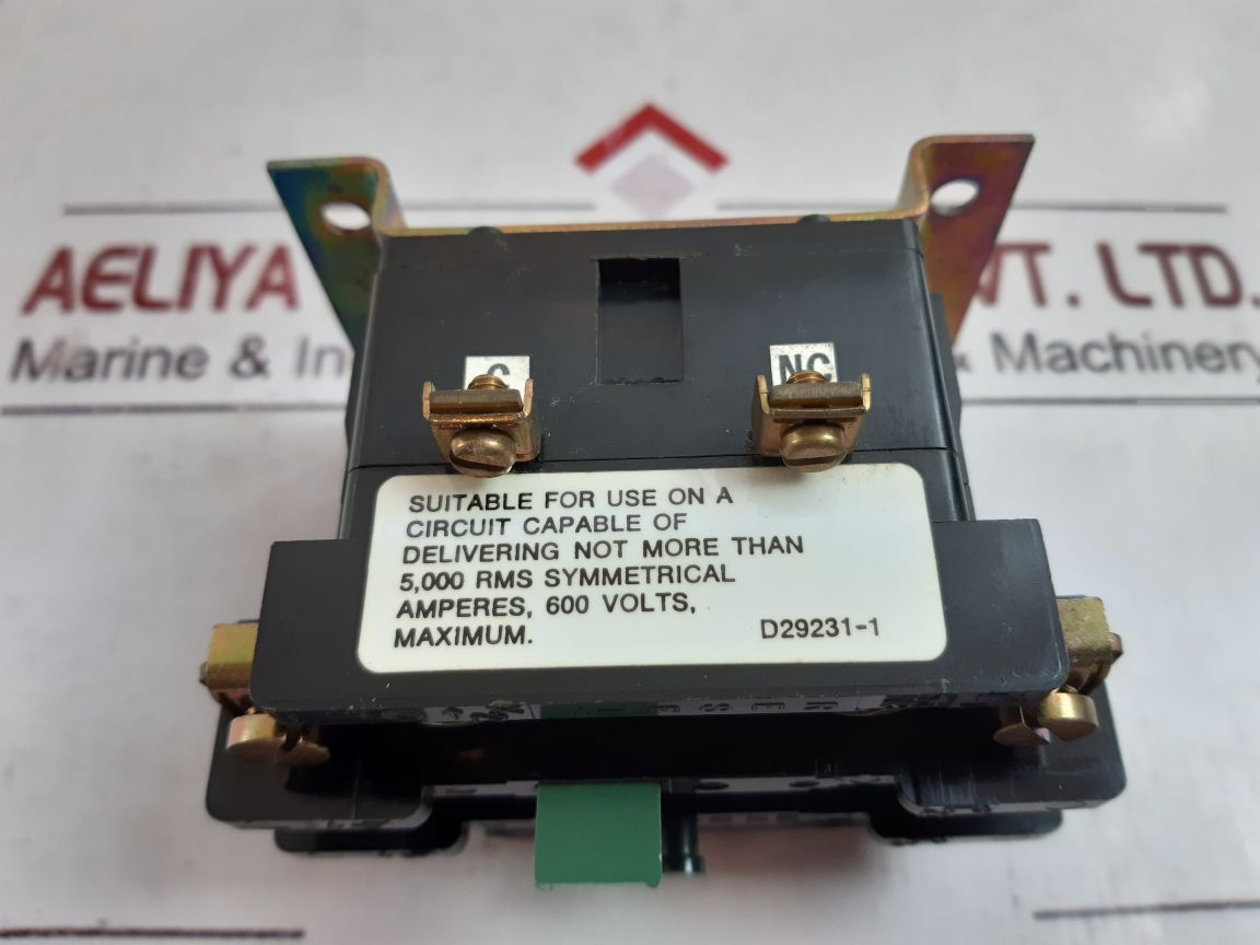 Furnas 48Dc107640 Bi-metal Ol Relay 600 Vac