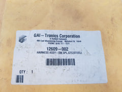 Gai-tronics 61512-003 rev: f selector switch