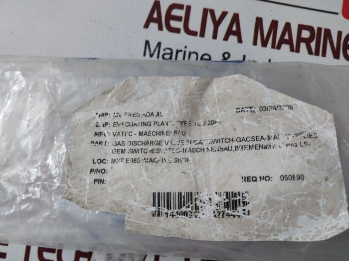 Gas Discharge Valve Float Switch Device Tdj 2081