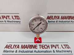 Gasli En 837-1 Pressure Gauge 0-100 Bar 2000952