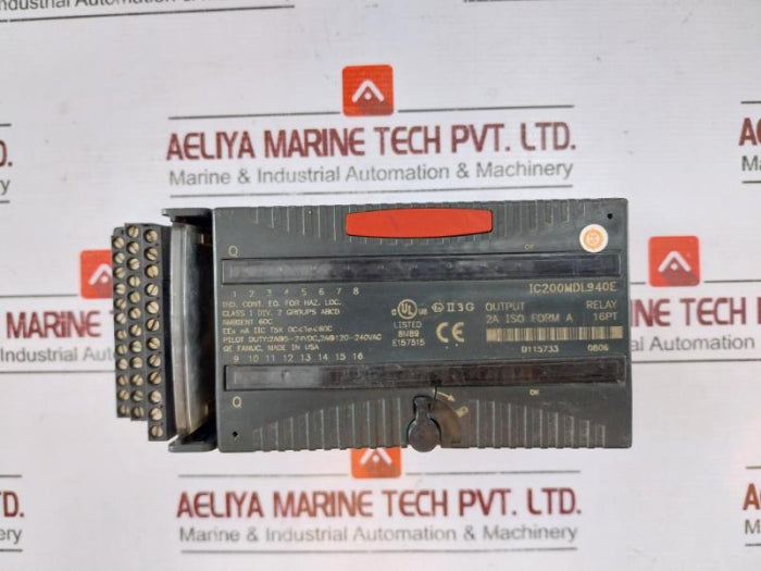 Ge Fanuc Ic200Mdl940E 16-point Relay Output Module