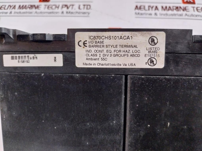 Ge Fanuc Ic670Mdl740Cak Field Control Bus Interface Unit 16-point Relay Output