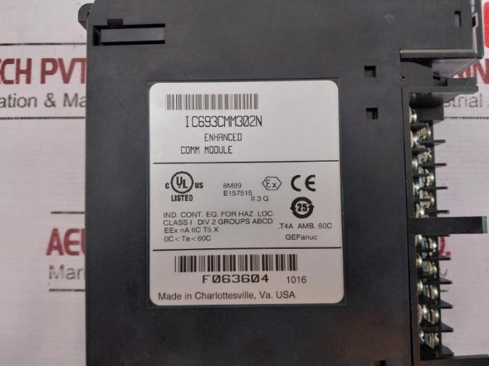 Ge Fanuc Ic693Cmm302N Enhanced Genius Comm Module