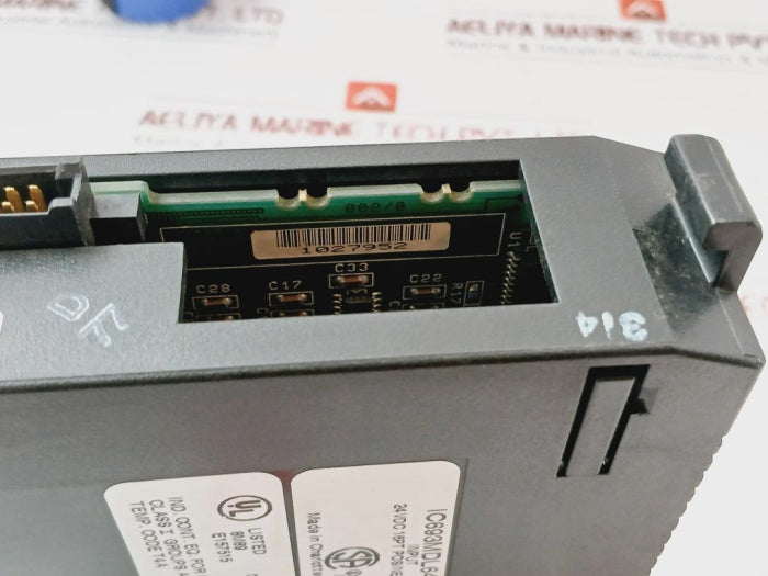 GE Fanuc IC693MDL645D Input Module 24VDC 16PT Pos/Neg Logic