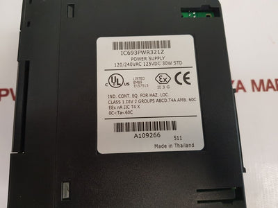 Ge Fanuc Ic693Pwr321Z Power Supply Module Series 90-30