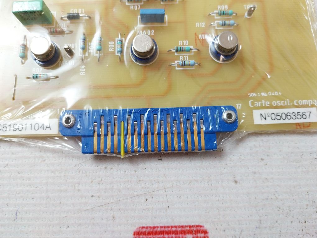 Gec-alsthom C51901104A Converter Circuit Card 15066/2102