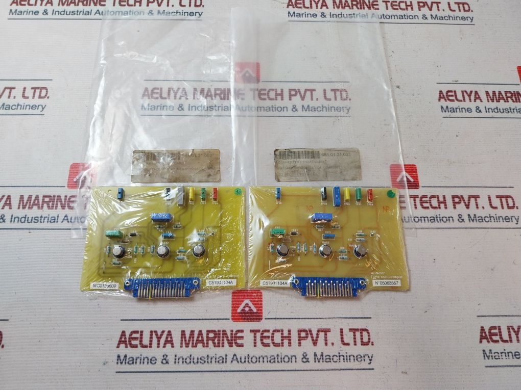 Gec-alsthom C51901104A Converter Circuit Card 15066/2102
