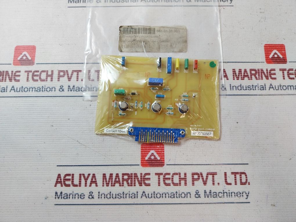 Gec-alsthom C51901104A Converter Circuit Card 15066/2102
