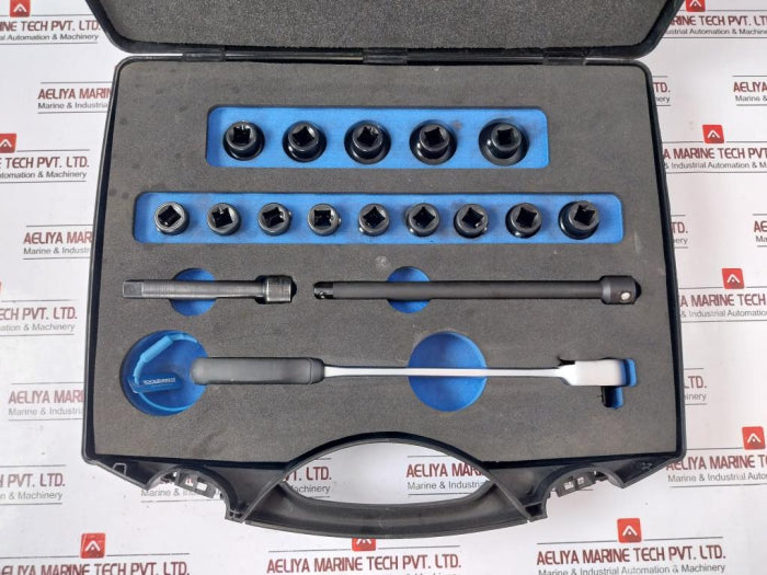 Gedore 1993U-10L Reversible Ratchet Set 250Mm