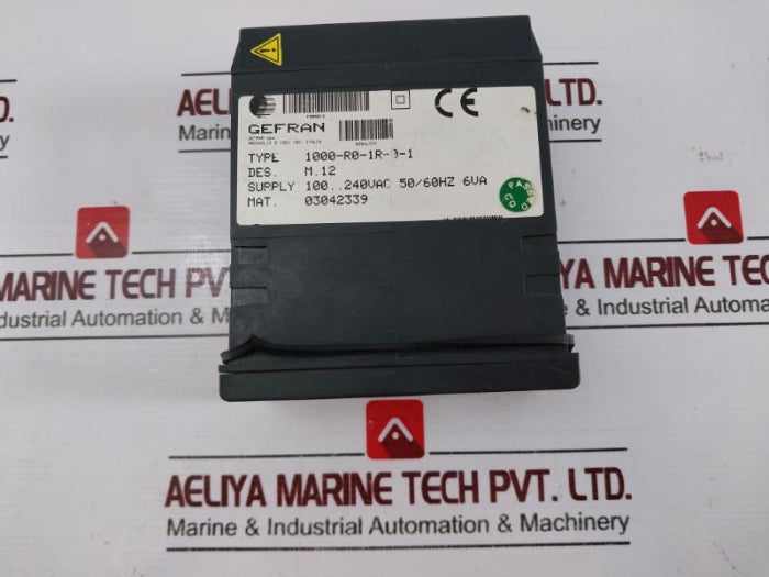 Gefran 1000-r0-1R-0-1 Configurable Controller 3 Digit Display F000010, 03042339