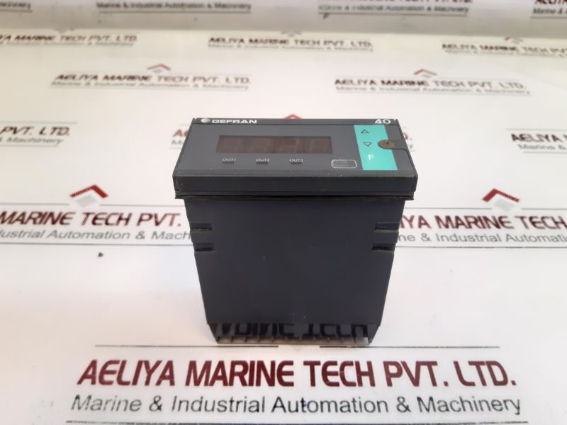 Gefran 40T-96-4-00-rr-0-0-1-000 Indicator/Alarm Unit Vers.: Fw 2.1