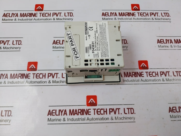 Gefran Gf_vedo-35ct-lx0-00-00-u-g Controller F043631 Ver. Fw 3.1.0