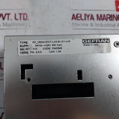 Gefran Gf_Vedo-57Ct-lx0-s1-c1-u-g Operator Interface 24Vdc 9W