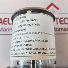 Gems Sensors 010-0350 Cable Mounting Level Switch 235Vac/Dc 3A 100Va