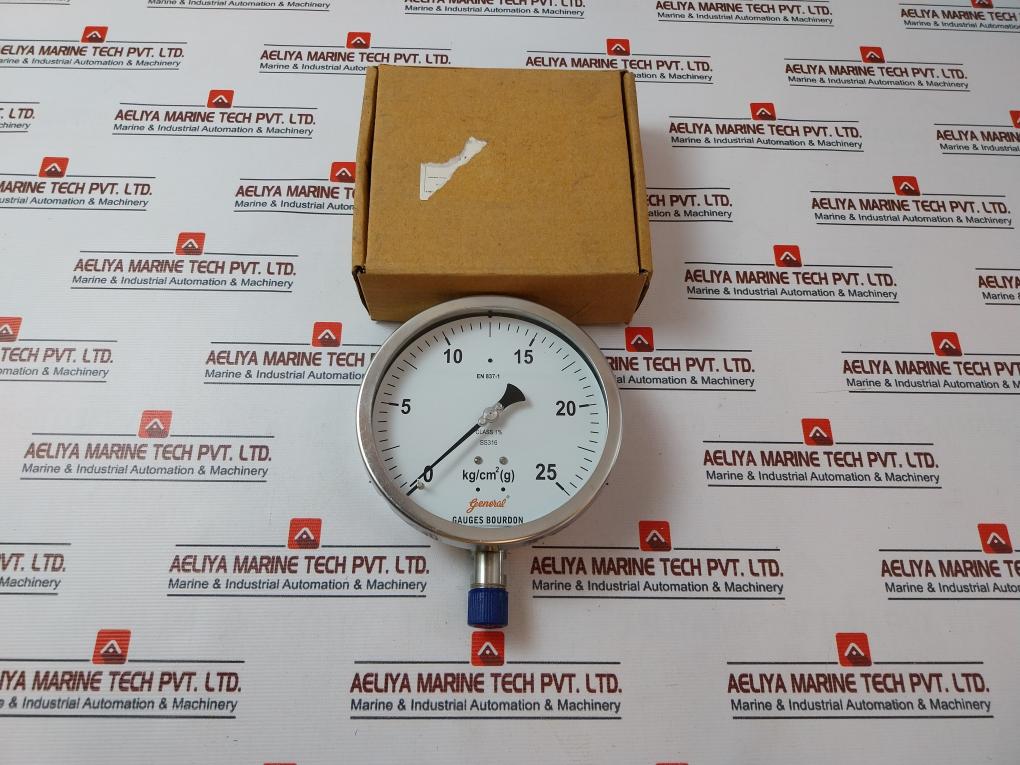 General 0-25 Kg/Cm2(G) Pressure Gauge En 837-1
