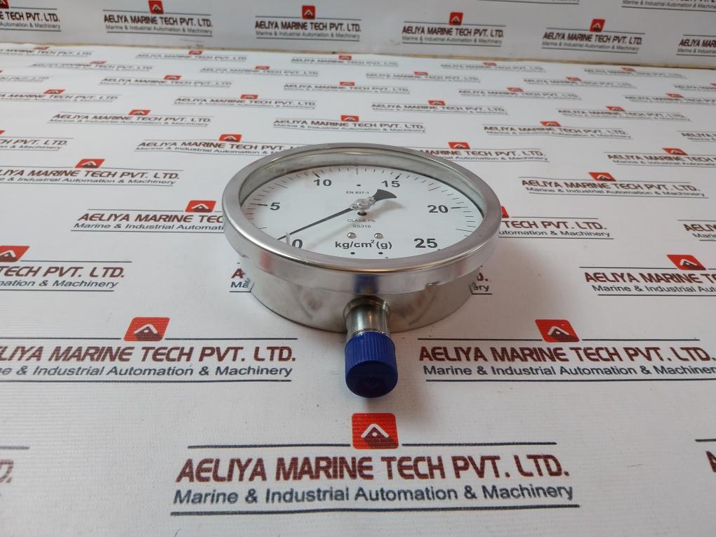 General 0-25 Kg/Cm2(G) Pressure Gauge En 837-1