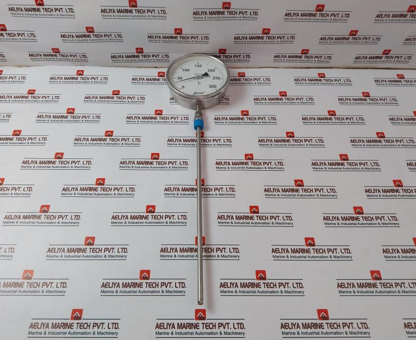 General 0-300°C Temperature Gauge Asme B40.200
