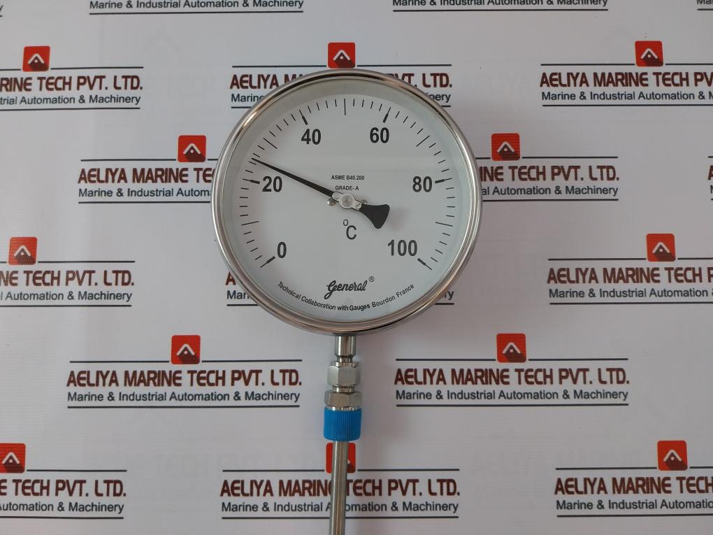 General 0 – 100°C Temperature Gauge