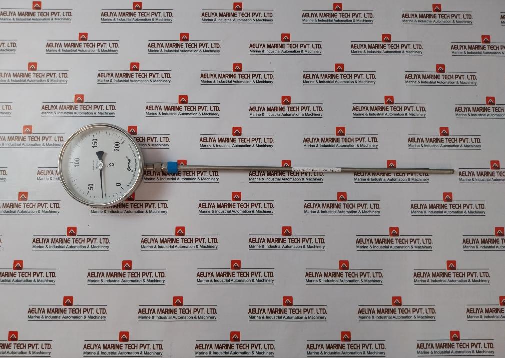 General Asme B40.200 Temperature Gauge Bdt-v 0-200 Deg.C
