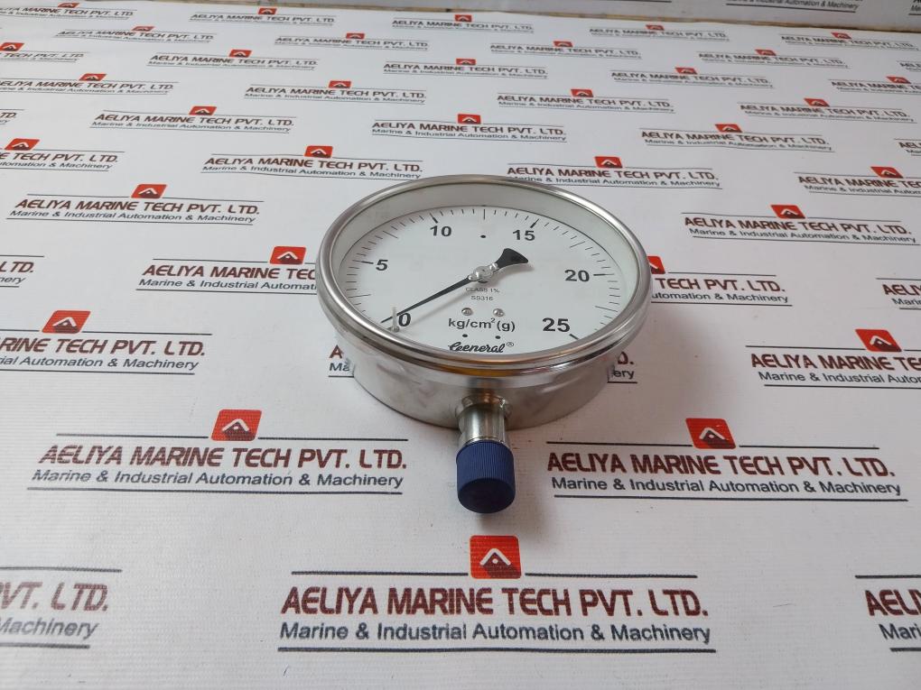 General Bspg-v Pressure Gauge 0-25 Kg/Cm2(G)