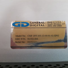 General digital 90-921-003 Lcd Monitor CMP 18W-601-13-00-01-02-EP02
