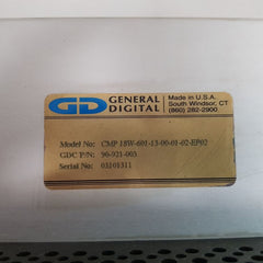 General Digital 90-921-003 LCD Monitor CMP 18W-601-13-00-01-02-EP02 10.950 Kg