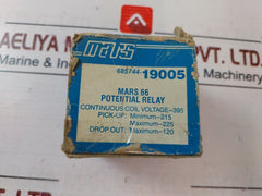 General Electric 3Arr3Mars66 Potential Relay 19005