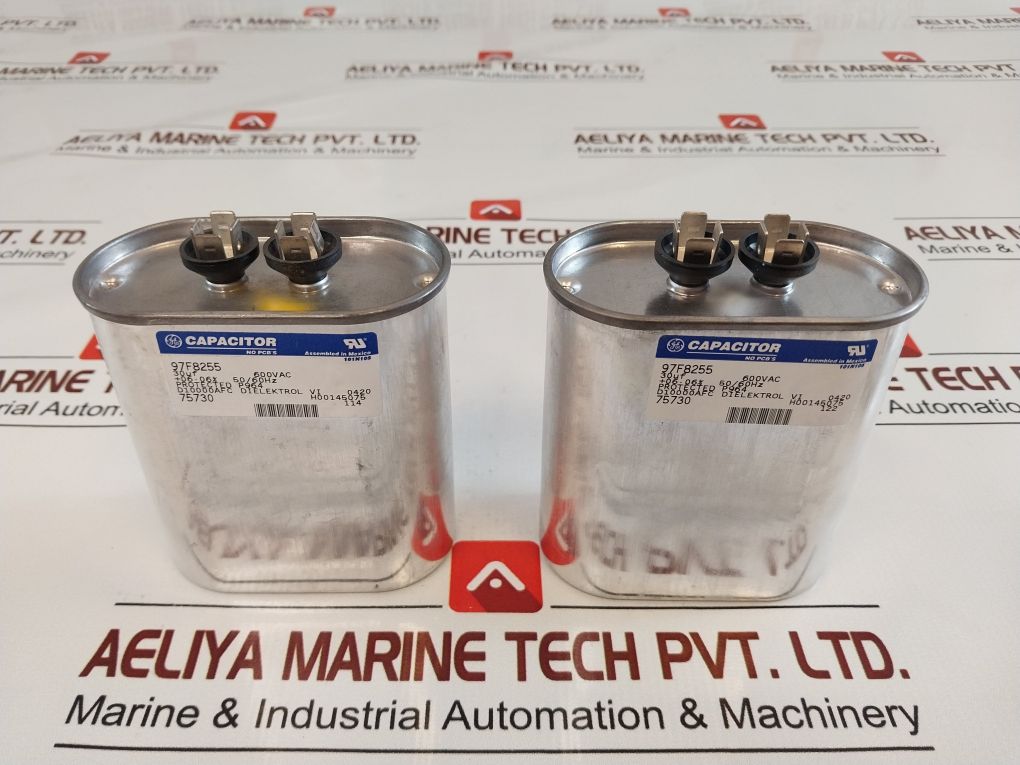 General Electric 97F8255 Capacitor 30Uf 600Vac