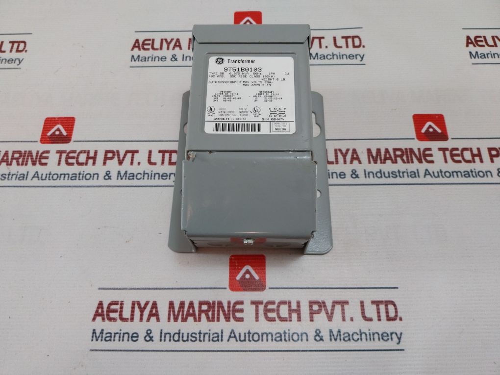 General Electric 9t51b0103 General Purpose Transformer 0.075 Kva