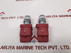 Cema p9ptnvn lamp holder with p9b11vn contactor block