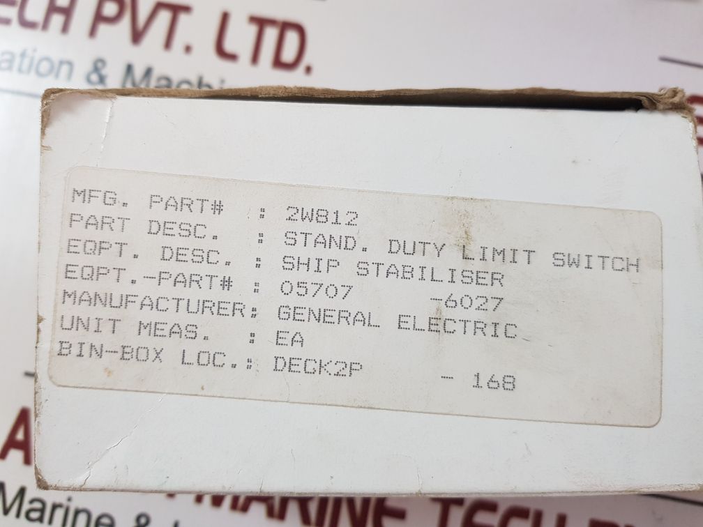 General Electric Cr115Lb1 Limit Switch Body
