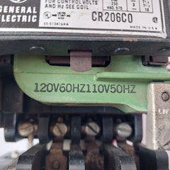General Electric Cr206C0 Motor Starter