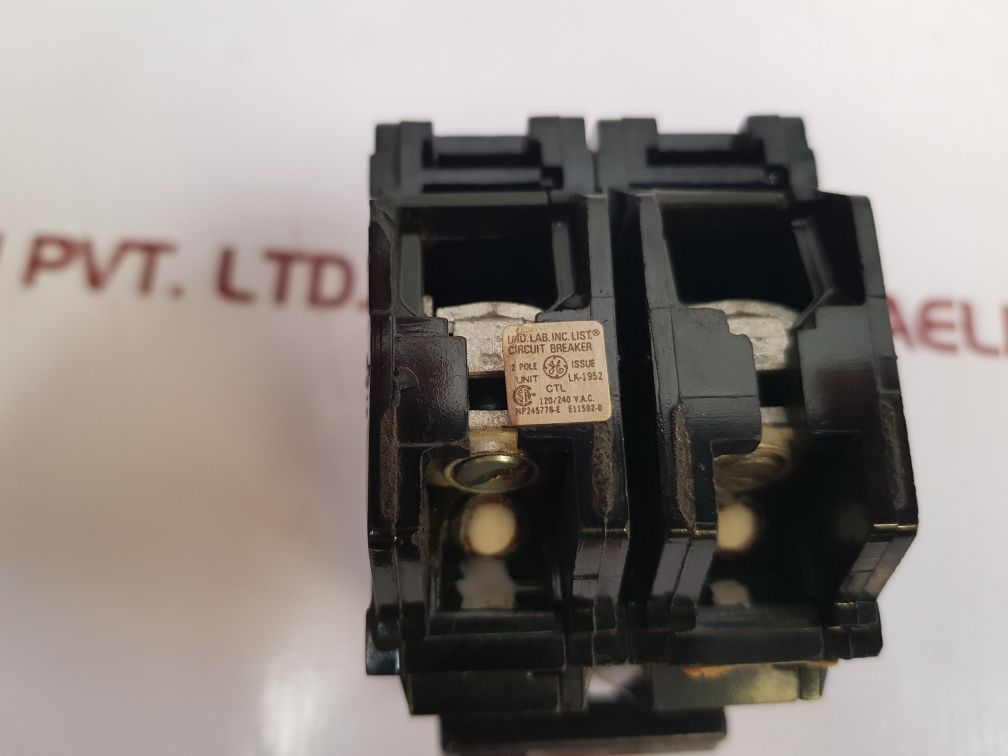 General Electric Cu-al Circuit Breaker