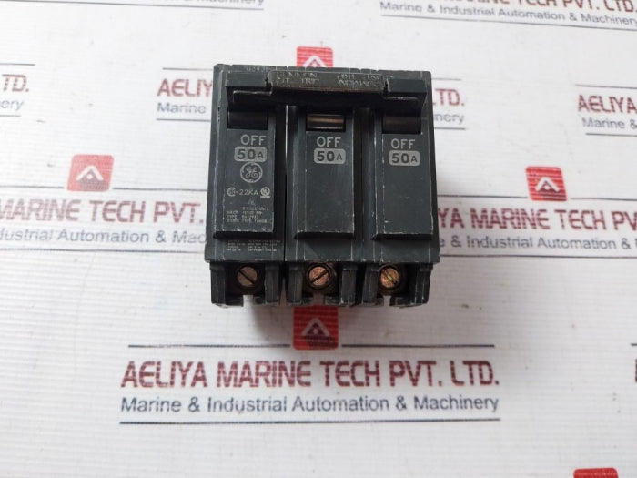 General Electric Hacr Circuit Breakers 3 Pole Unit 50A