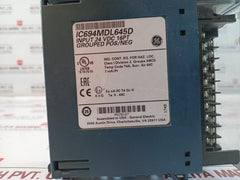 General Electric Ic694Mdl645D Input Module 24Vdc