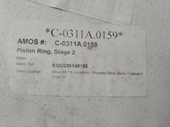 Lot Of 4X General Electric Sqo285140155 Piston Ring