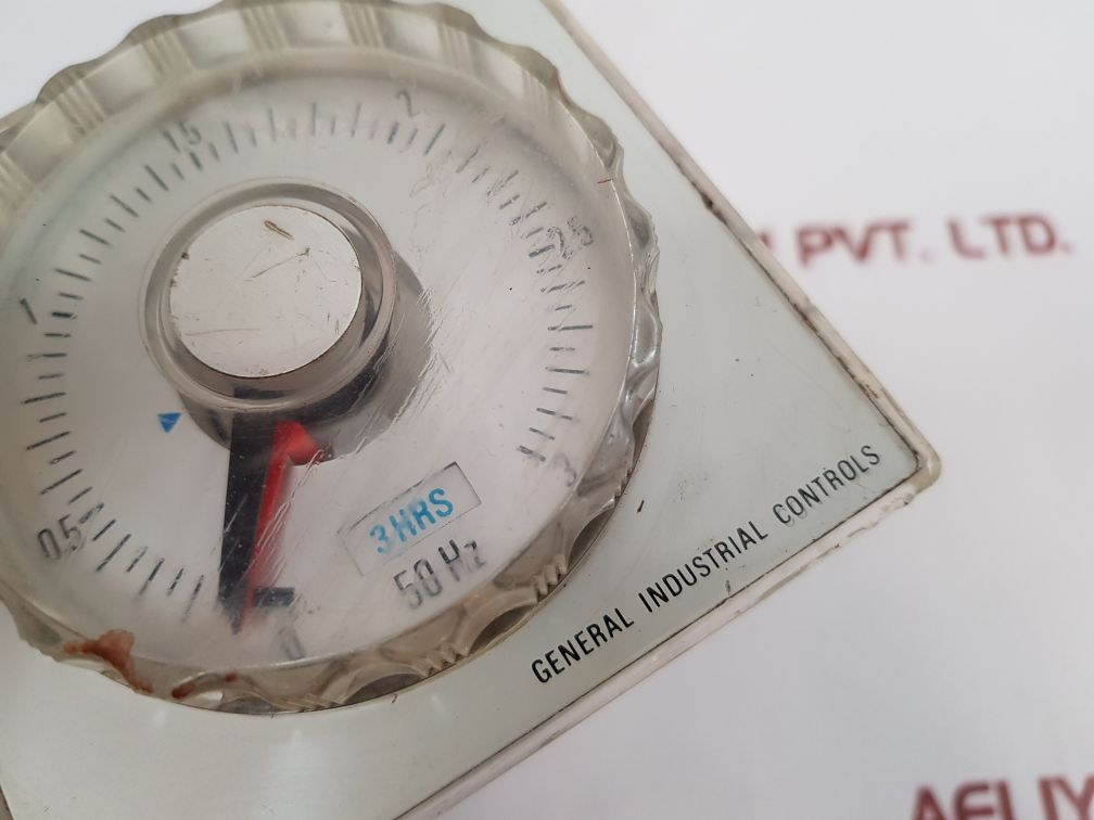 General Industrial Timer 3 Hrs 50 Hz