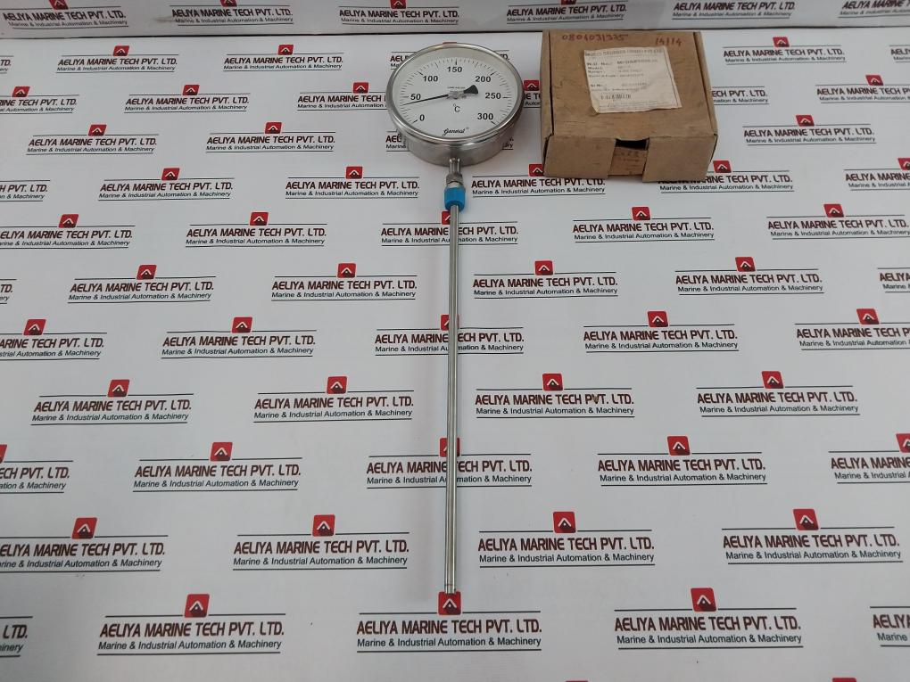 General Instruments Bdv-t Temperature Gauge 0804011579 0-100 Deg .C