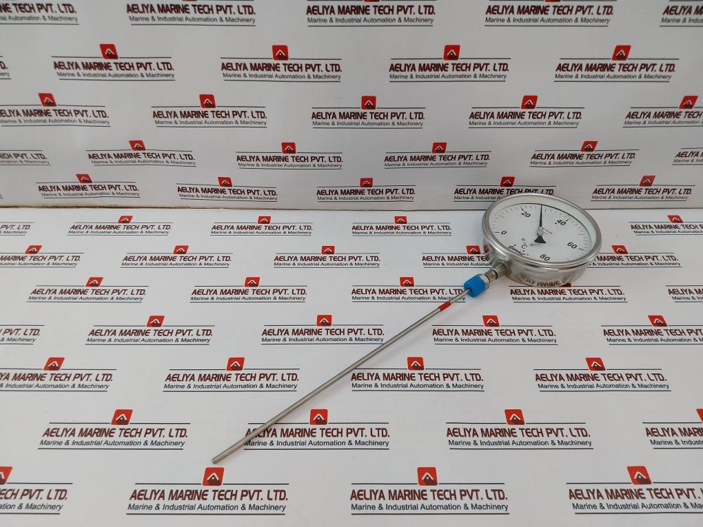 General Instruments Gdt-r-v Temperature Gauge 0-80 Deg.C
